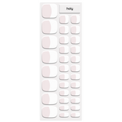 White French Tip Toes