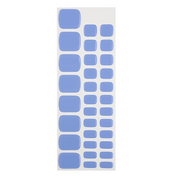 Blue Raspberry Glaze Toes