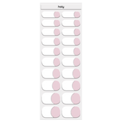 Classic French Tip Glitz